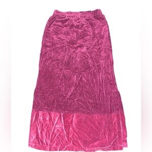 Corduroy Burgundy Skirt